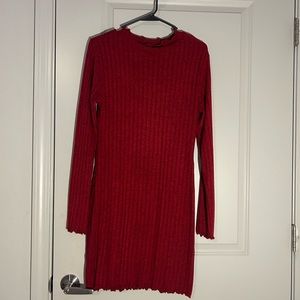 Bodycon red dress size L